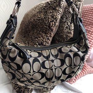 COACH Signature Soho Jacquard Hobo Bag - 10073